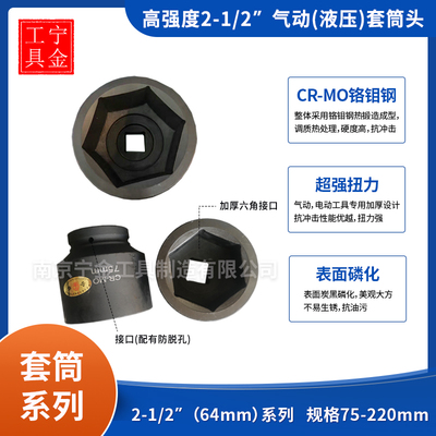 2-1/2寸高强度液压套筒头